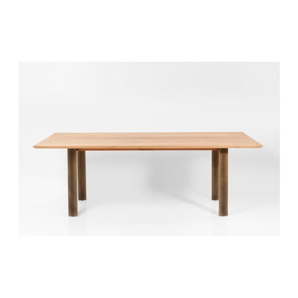 Jídelní stůl s deskou z dubového dřeva Kare Design Tuscany, 220 x 100 cm