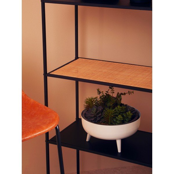 Must/naturaalne metallriiul 61x179x34 cm Depok - Premier Housewares-image-3
