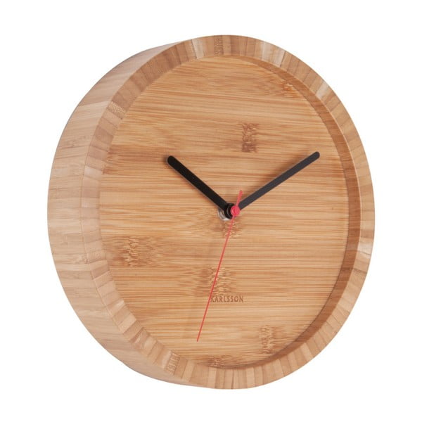 Pruun bambusest seinakell , ⌀ 26 cm Tom - Karlsson-image-1