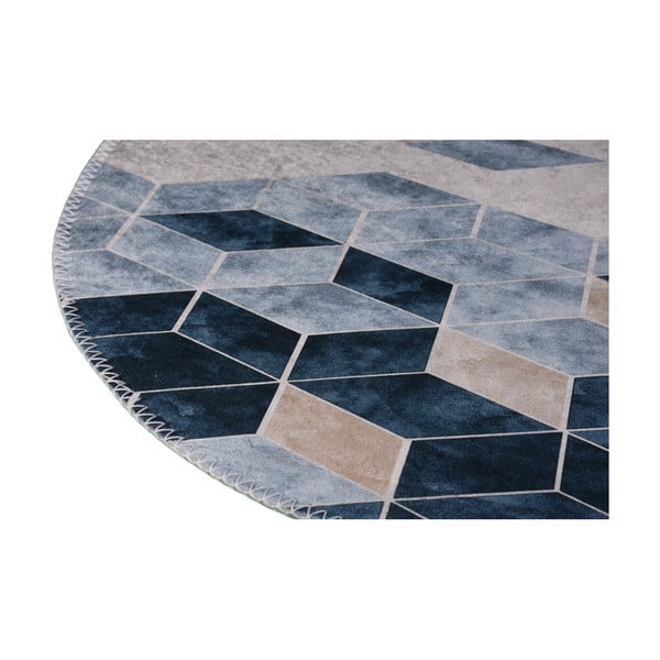 Valge ja sinine pestav vaip 60x100 cm - Vitaus-image-2