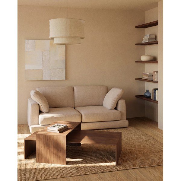 Beež lambivari ø 60 cm Mariela - Kave Home-image-2