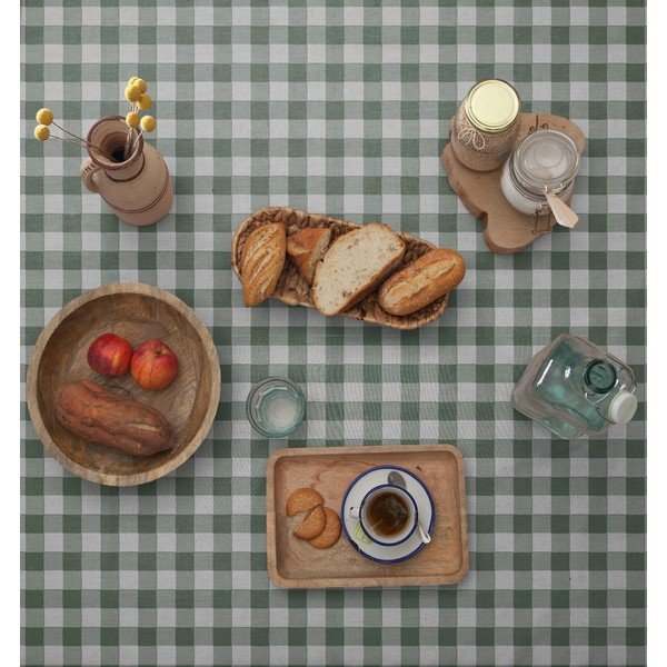 Laudlina Roheline Vichy, 140 x 200 cm - Really Nice Things-image-2
