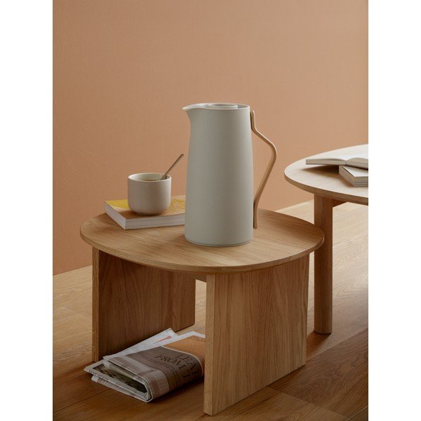 Beež roostevabast terasest termoskann 1,2 l Emma - Stelton-image-1