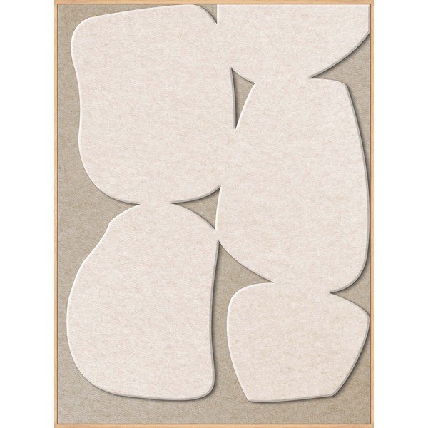 3D-pilt raamiga/akustiline 90x120 cm Stone Path 1 - Malerifabrikken