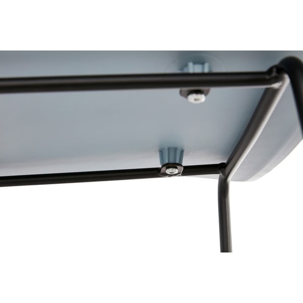 Mustade jalgadega sinine baaritooli , istme kõrgus 76 cm Slade - Kokoon-image-1