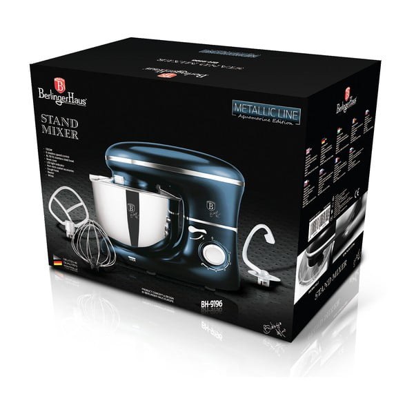 Sinine köögikombain Aquamarine Metallic Line - BerlingerHaus-image-2