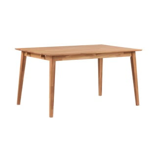 Tammepuust söögilaud, 140x90 cm Filippa - Rowico