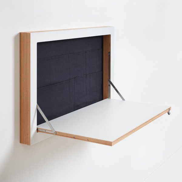 Bílý nástěnný sekretář Ambivalenz Fläpps-image-2