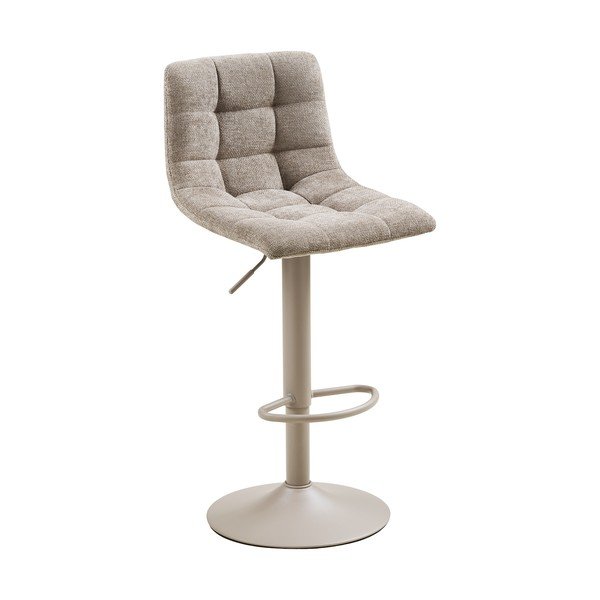 Helehallid polsterdatud baaritoolid komplektis 2, reguleeritava kõrguse/pöördega (istme kõrgus 63 cm) Middelfart - House Nordic