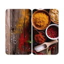 Klaasist pliidikatte komplekt 2 tk, 52 x 30 cm Spice - Wenko