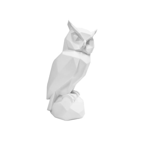 Valge polüresiinist öökulli kuju Owl - PT LIVING