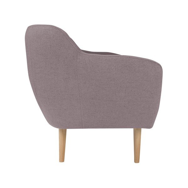 Růžová trojmístná pohovka se světlými nohami Mazzini Sofas Sicile-image-3