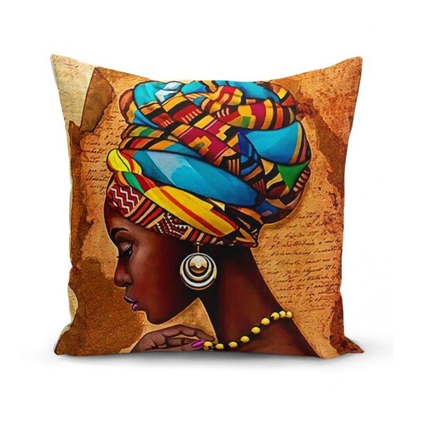 3 padjapüüru komplekt Aafrika kultuur, 45 x 45 cm - Minimalist Cushion Covers-image-3
