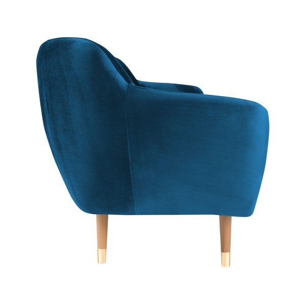 Sinine sametne diivan Benito, 188 cm Betino - Mazzini Sofas-image-3