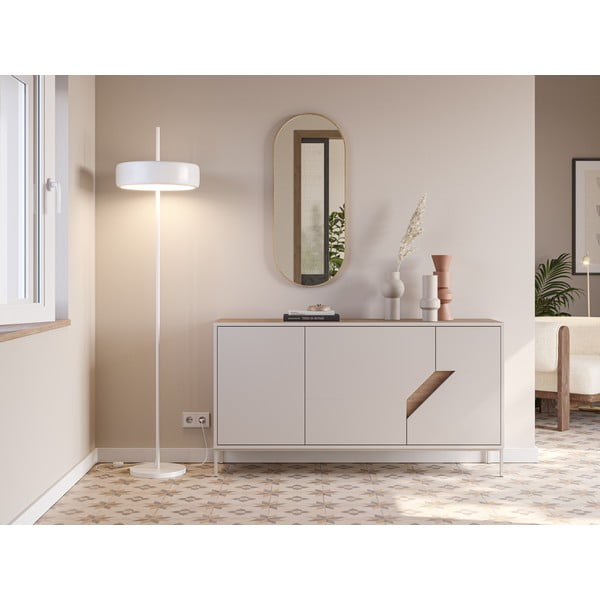 Kreem tammespoonist kummut 150x80x40 cm Lilou - Marckeric-image-1