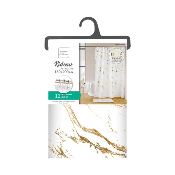 Dušikardin 180x200 cm Aquamarbre - douceur d'intérieur-image-4