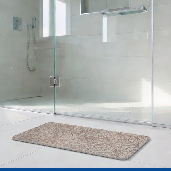 Helepruun diatomiitmullast vannimatt 39x60 cm Dafni - Wenko-image-1