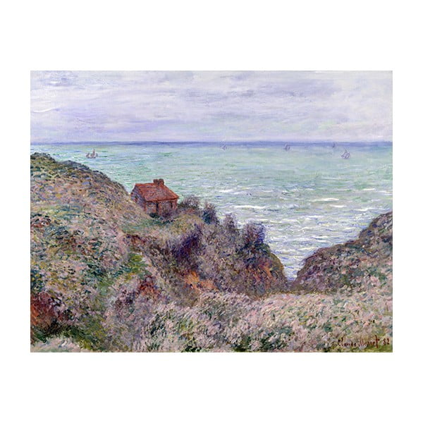 Obraz Claude Monet - Cabin of the Customs Watch, 70x55 cm