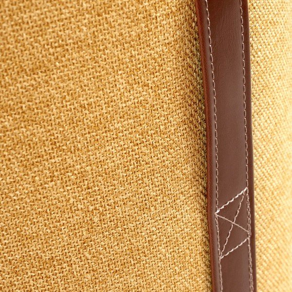 Kollane pouf Martin - sømcasa-image-1