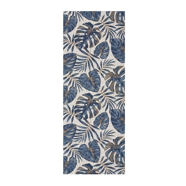 Modrý koberec Universal Molly Felci Blue, 55 x 100 cm