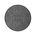 Must-valge ümmargune sise- ja välivaip ø 160 cm Duet Kona - NORTHRUGS