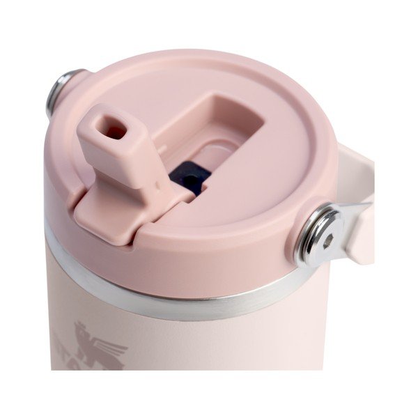 Heleroosa roostevabast terasest termospudel 410 ml IceFlow™ Flip Straw 2.0 Tumbler Rose Quartz - Stanley-image-3