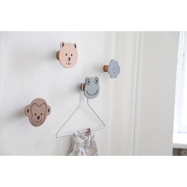 Hallikasroheline terasest seinakonks Frog Dot Nupo - LIND DNA-image-2