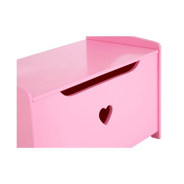 Roosa lastekapp pingiga 60x62x34 cm Pink Heart - Premier Housewares-image-4