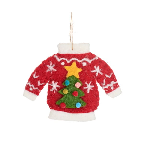 Tekstiilist jõulukaunistus Christmas Jumper - Sass & Belle