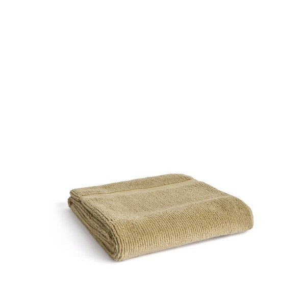 Roheline frotee puuvillane vannirätik 70x140 cm Olvira - Kave Home