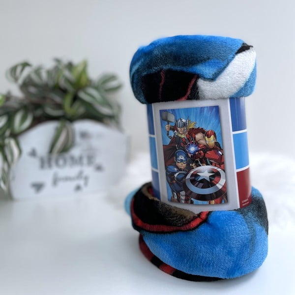 Mikroflanellist lastetekk 100x150 cm Avengers Heroes - Jerry Fabrics-image-1