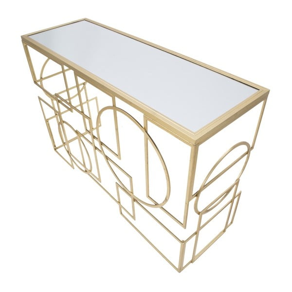 Kuldne konsoollaud 41x120 cm Marie - Mauro Ferretti-image-4