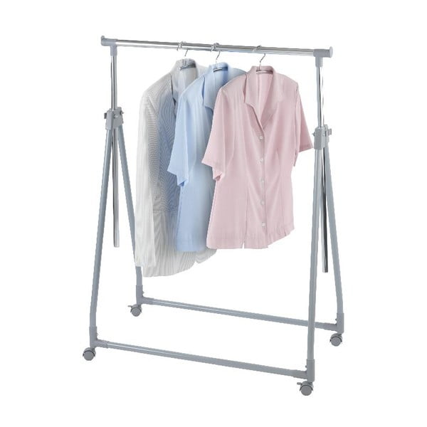 Hall metallist teleskoopiline/ mobiilne riietehoidja Foldable - Wenko-image-4