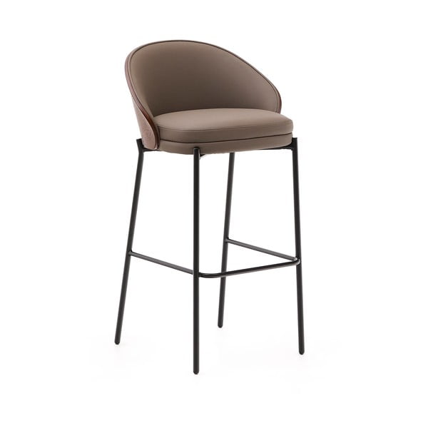 Pruun baaritool (istme kõrgus 77 cm) Eamy - Kave Home