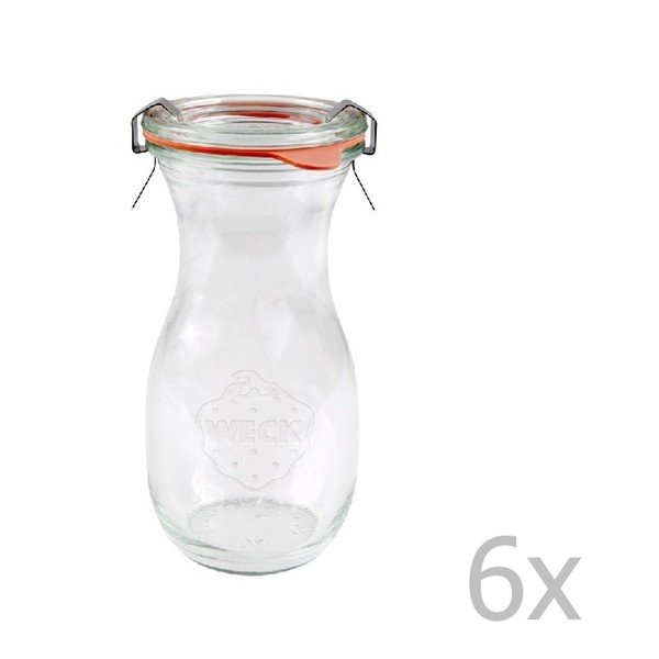 Sada 6 lahví Weck, 290 ml