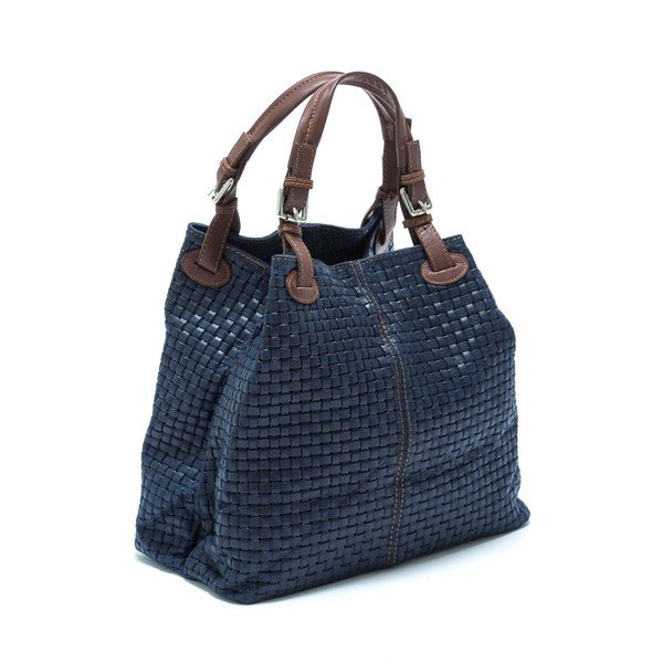 Nahast käekott 858 Blu - Isabella Rhea-image-2