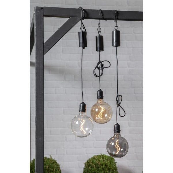 Pruun LED-valgusti välisvalgusti , pikkus 1 m Bowl - Star Trading-image-1