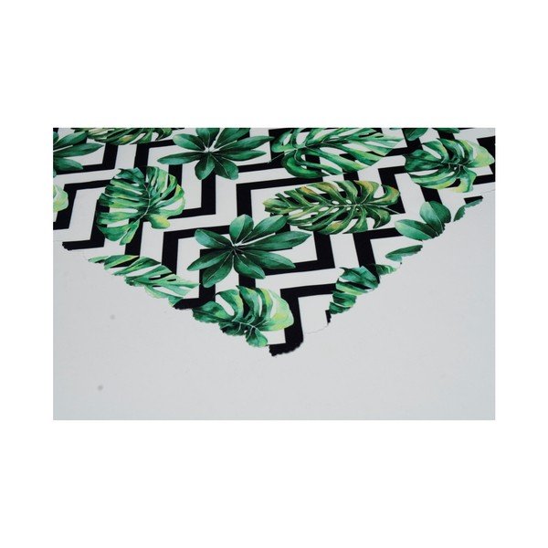 Linik Jungle Leaves Stripes, 45 x 140 cm - Minimalist Cushion Covers-image-1
