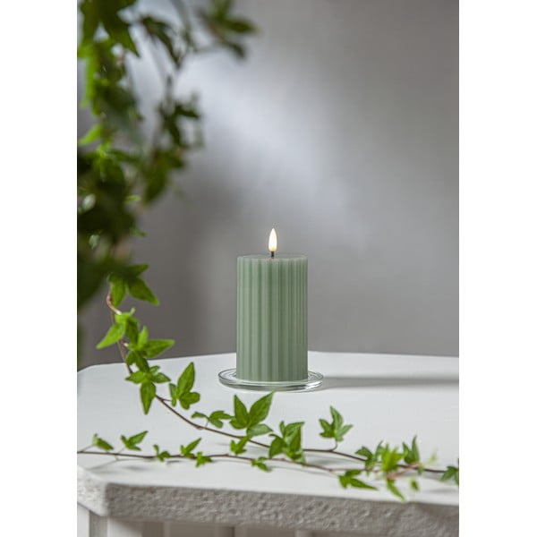 LED-küünal (kõrgus 15 cm) Flamme Stripe - Star Trading-image-4