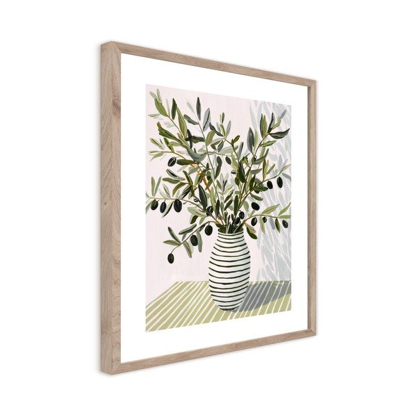 Trükitud pilt raamiga 40x50 cm Olive Bunch II - Styler-image-4