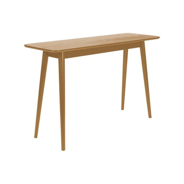 Tammespoonist konsoollaud 40x120 cm 40x120 cm Fabio - White Label-image-2