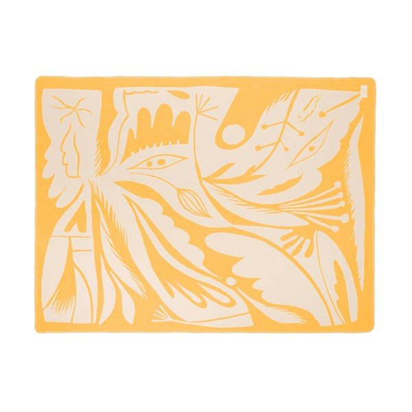 Kollane tekk 165x200 cm Lino - noo.ma