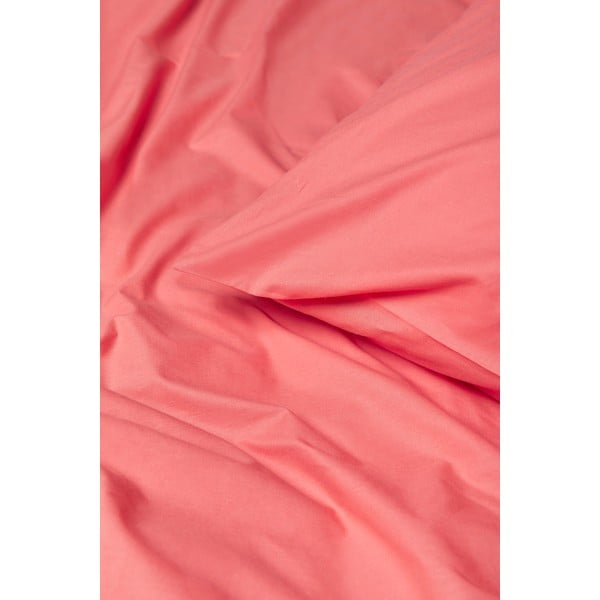Korallroosa puuvillane voodipesu kaheinimesevoodile , 200 x 220 cm - Bonami Selection-image-1