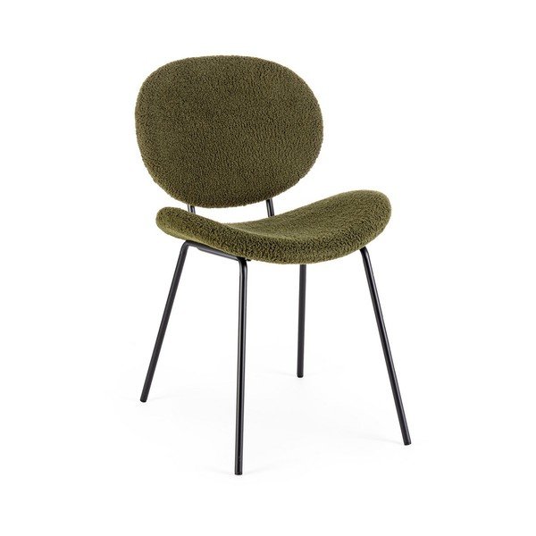 Khaki värvi polsterdatud söögitool Maddie - Yes Everyday