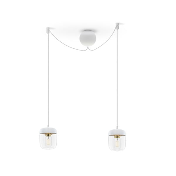 Valge kahekordne riputuskaabel Cannonball valgustitele Cluster - UMAGE-image-2