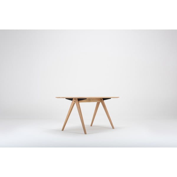 Tammepuust söögilaud, 140 x 90 cm Ava - Gazzda-image-4