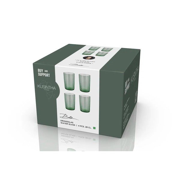 Klaasid 4tk komplektis 280 ml Kusintha - Bitz-image-2