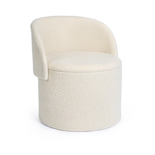 Bouclé-kangast kreemipuhv Anthea - Yes Everyday