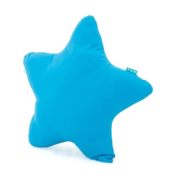 Türkiissinine puuvillane padi Türkiissinine, 50 x 50 cm Estrella - Happy Friday Basic-image-1