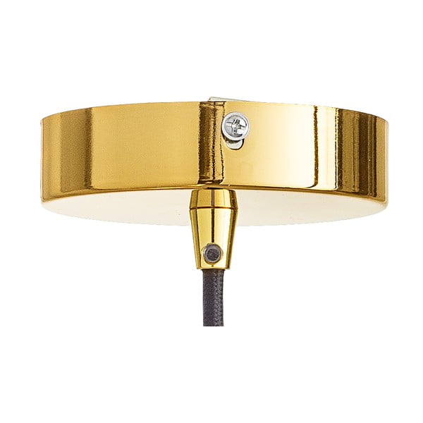 Roheline rippvalgusti klaasist varjuga ø 22 cm Adar - Bloomingville-image-3